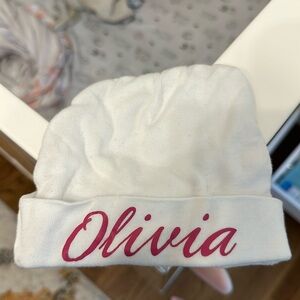 Olivia newborn hat